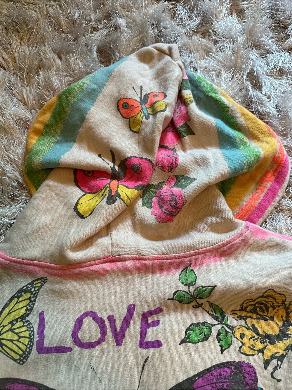 NWT Magnolia Pearl Awaken Sleeping Heart Isola Hoodie - Picture 10 of 11